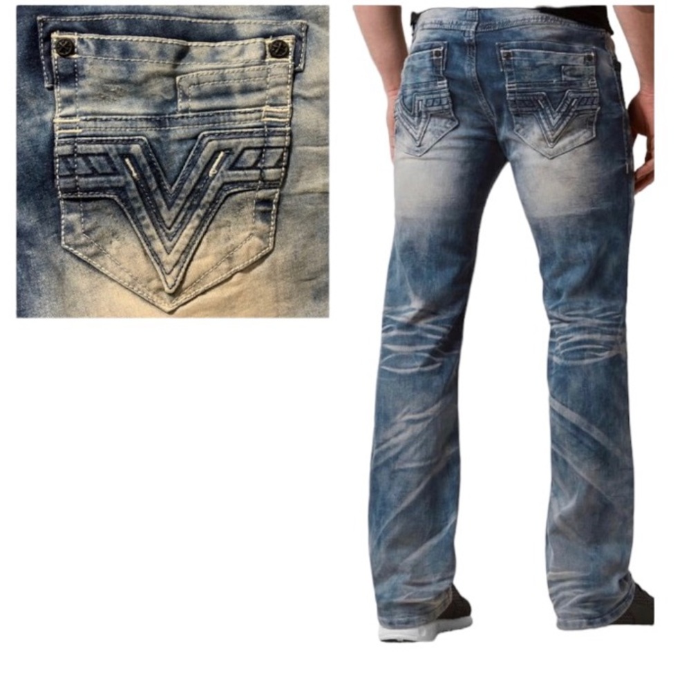 🆕Affliction Men’s Blue “Black Premium” Cooper Jeans